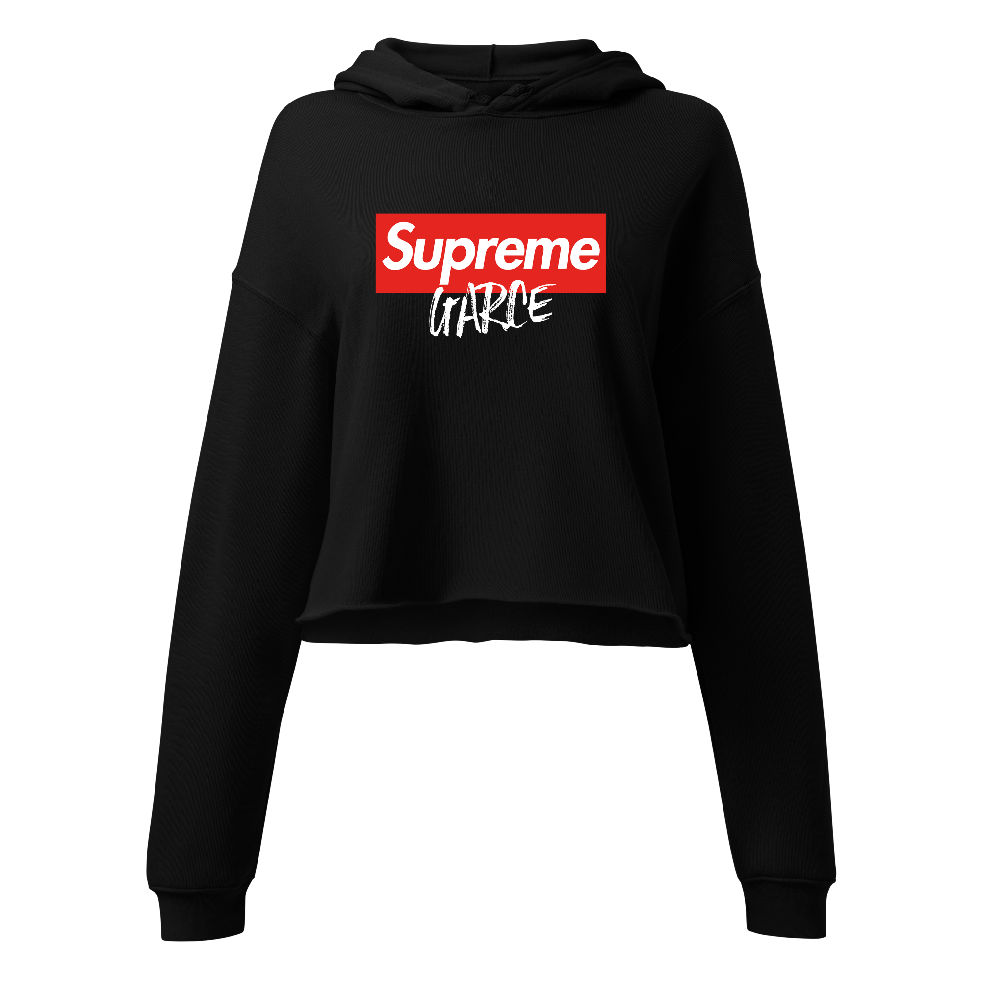 Hoodie Crop Top "Garce"
