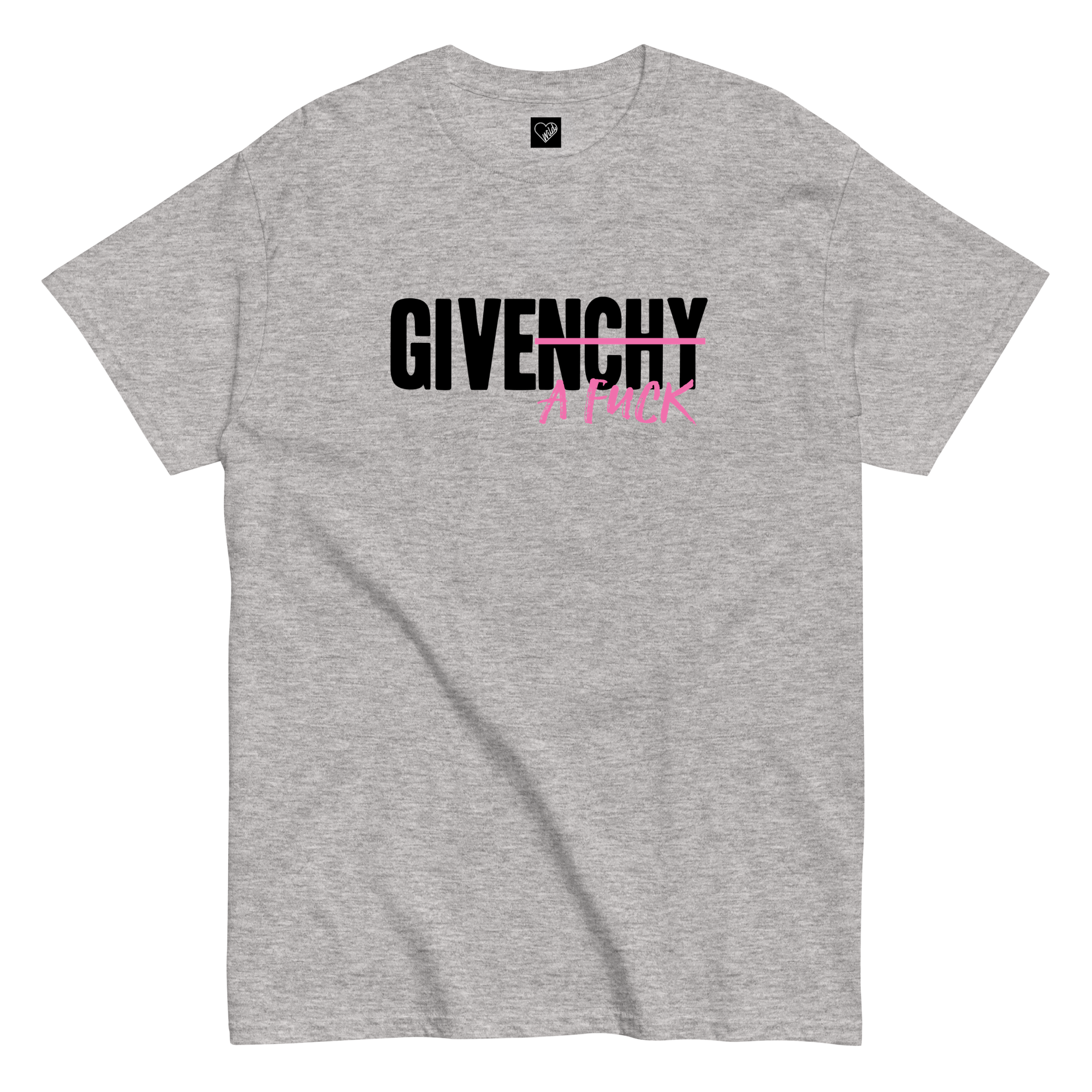 T-Shirt "Give a fuck" pink