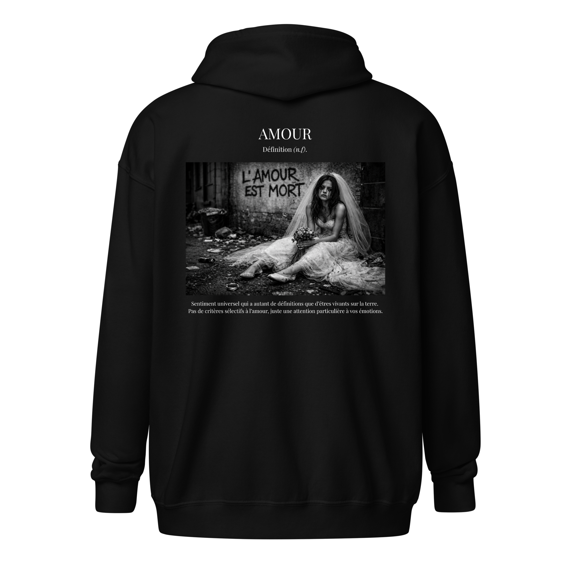 Hoodie Zip "Rejet”