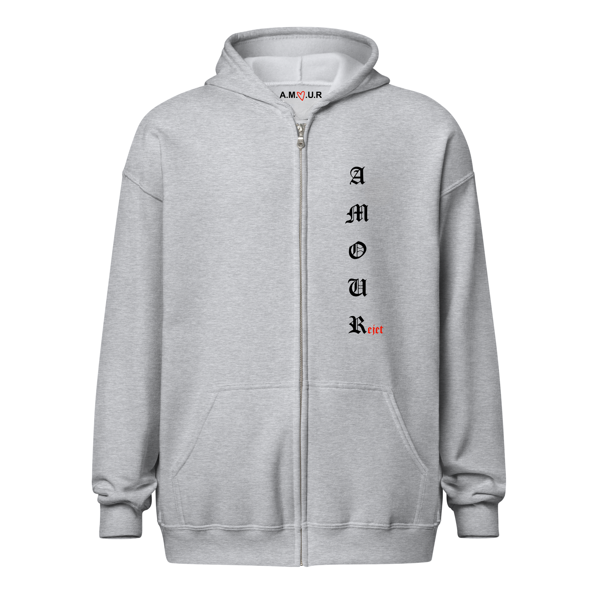 Hoodie Zip "Rejet”