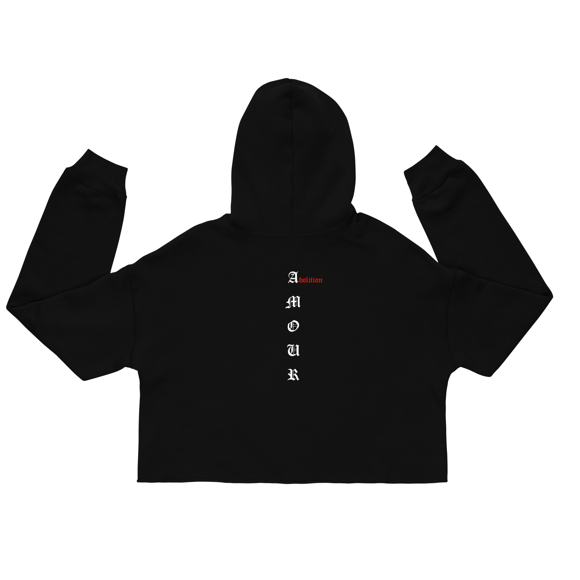 Hoodie Crop Top "Abolition"