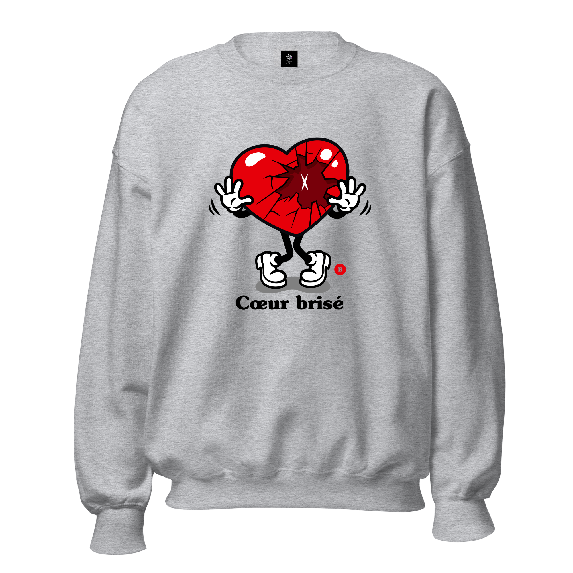 Sweat "Coeur brisé"