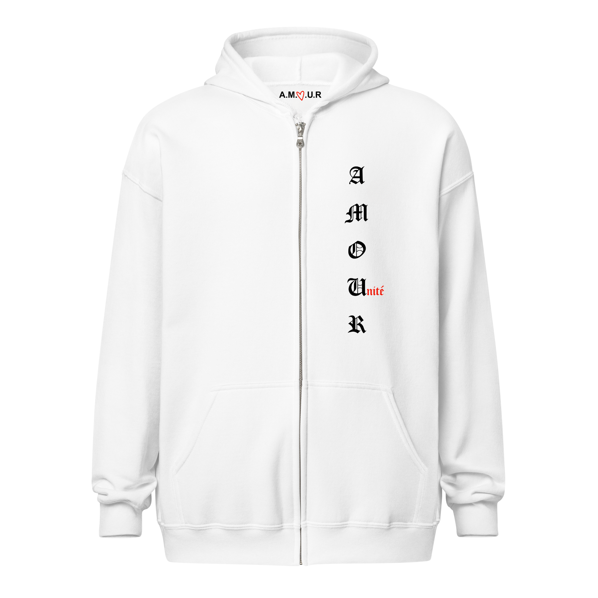 Hoodie Zip "Unité”