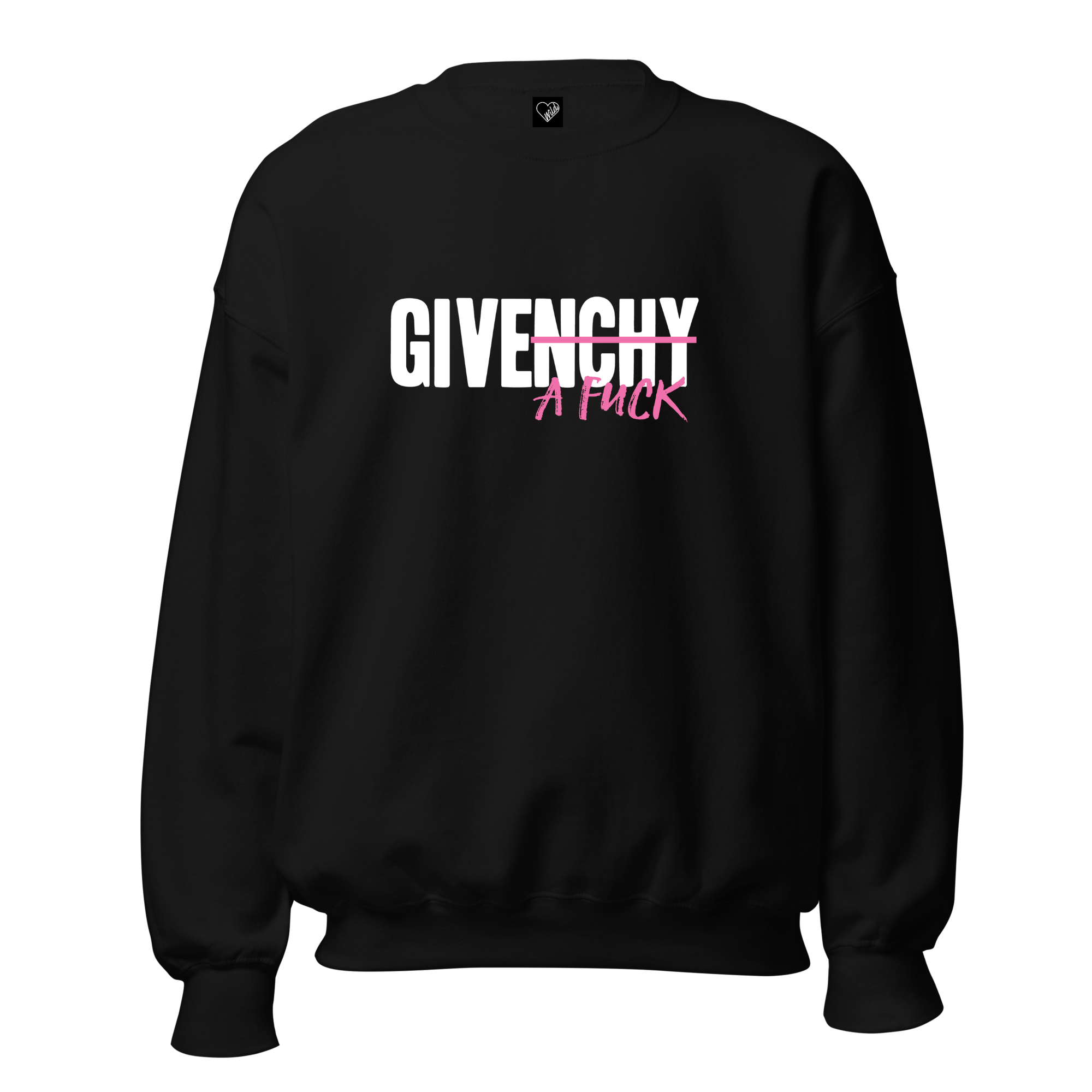 Sweat "Give a fuck" pink