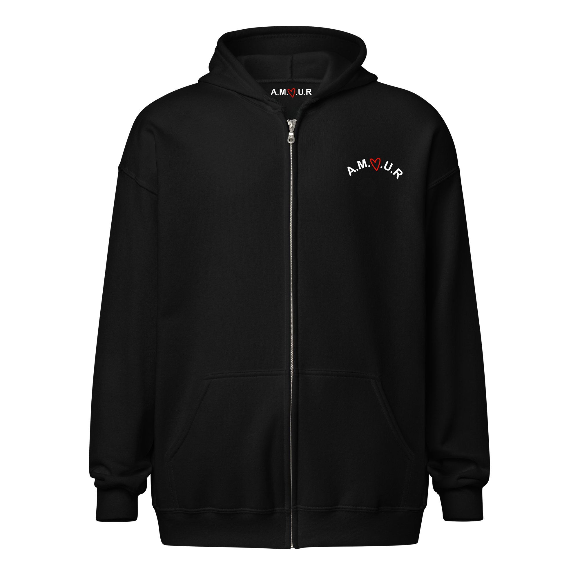 Hoodie Zip "Amour n°5"