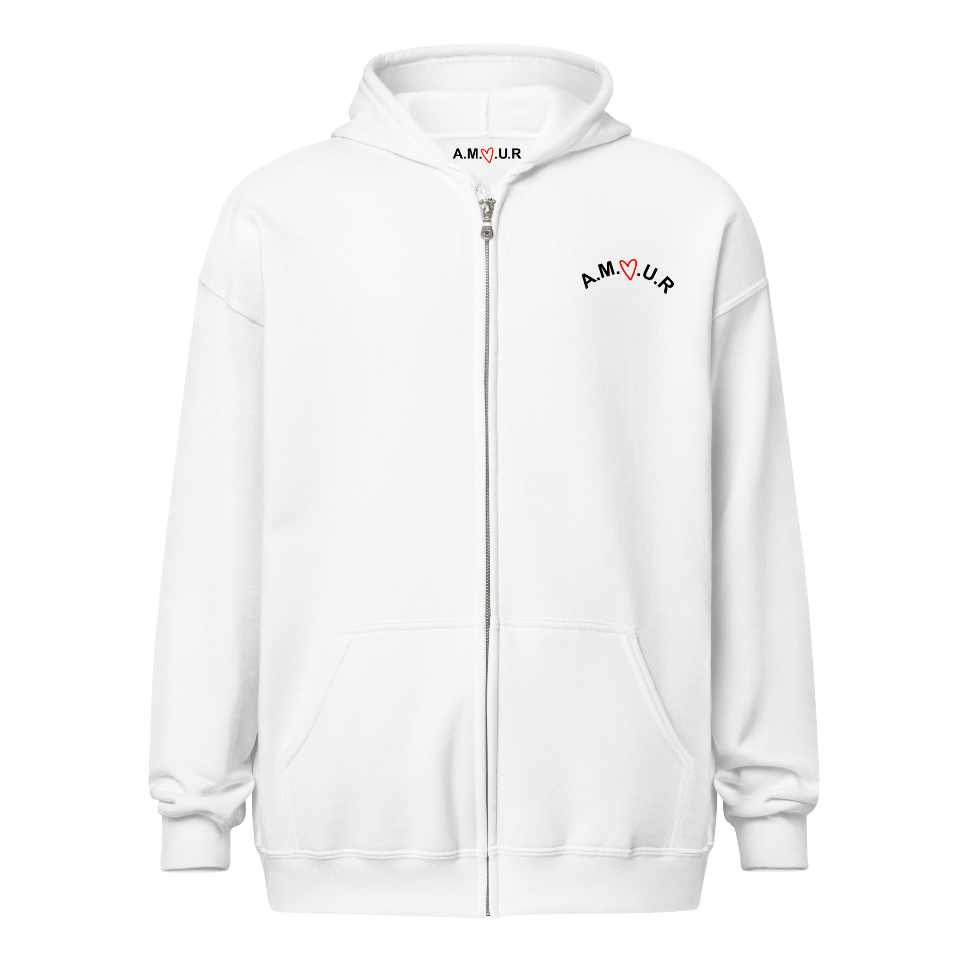 Hoodie Zip "Amour n°5"