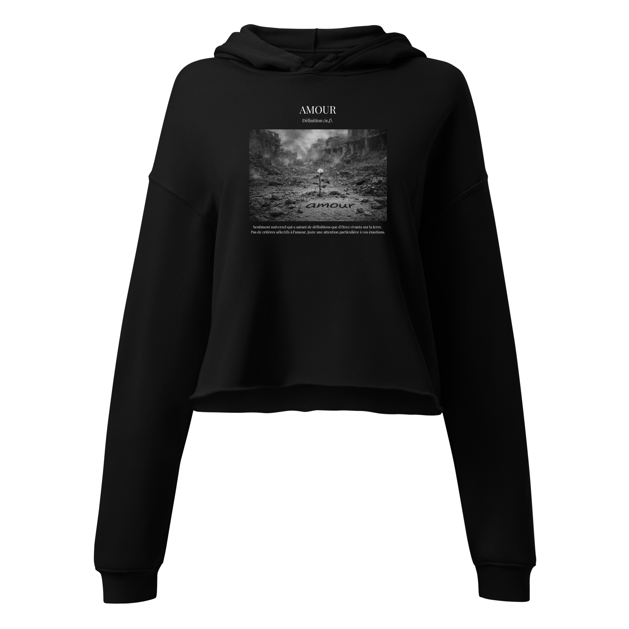 Hoodie Crop Top "Renaissance"