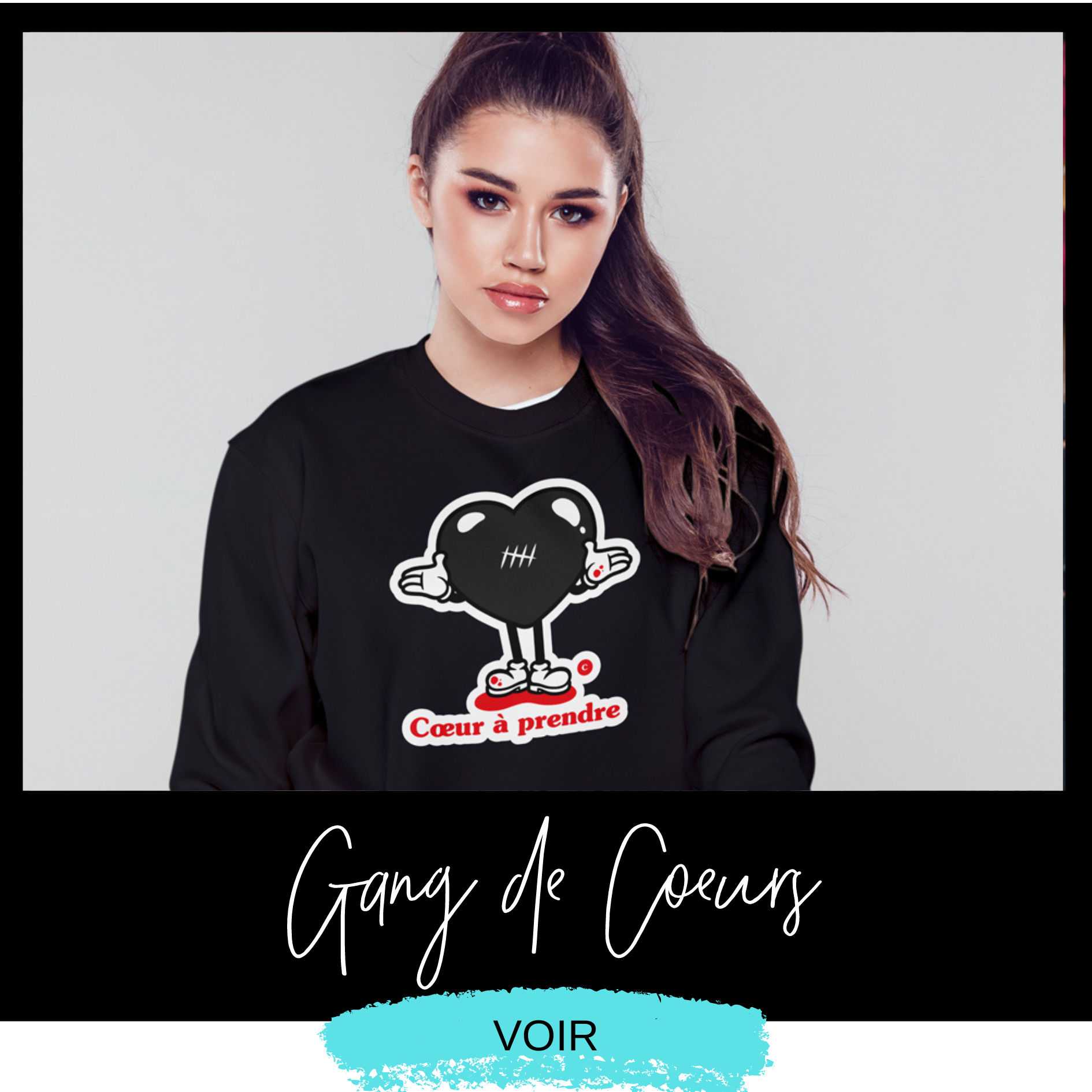 HS X DESIGNERS / Black Cat - Gang de coeurs