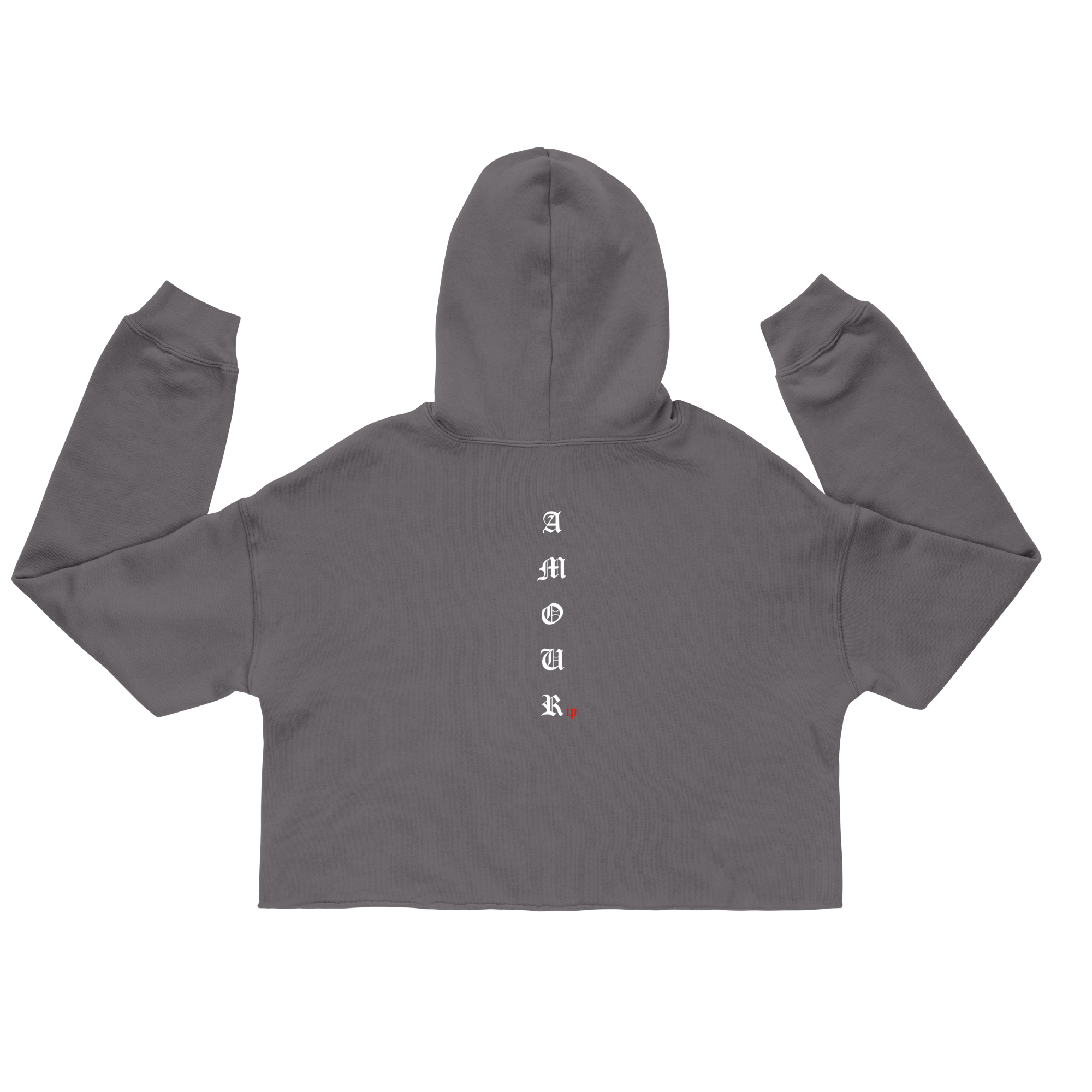 Hoodie Crop Top "Rip"