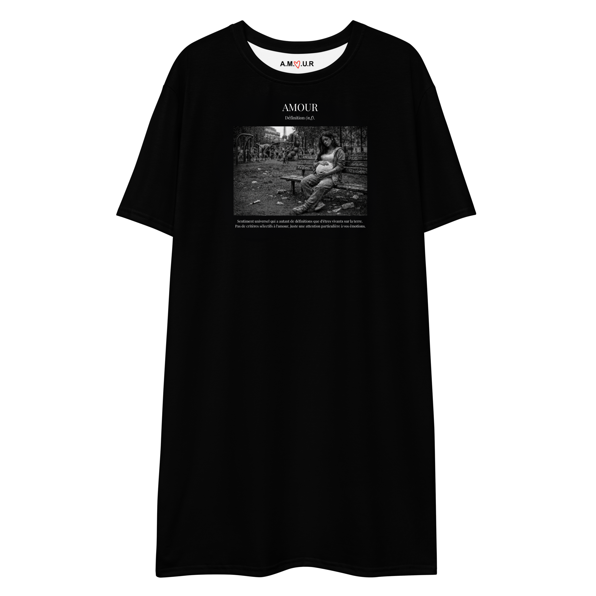 Robe T-Shirt "Angoisse"