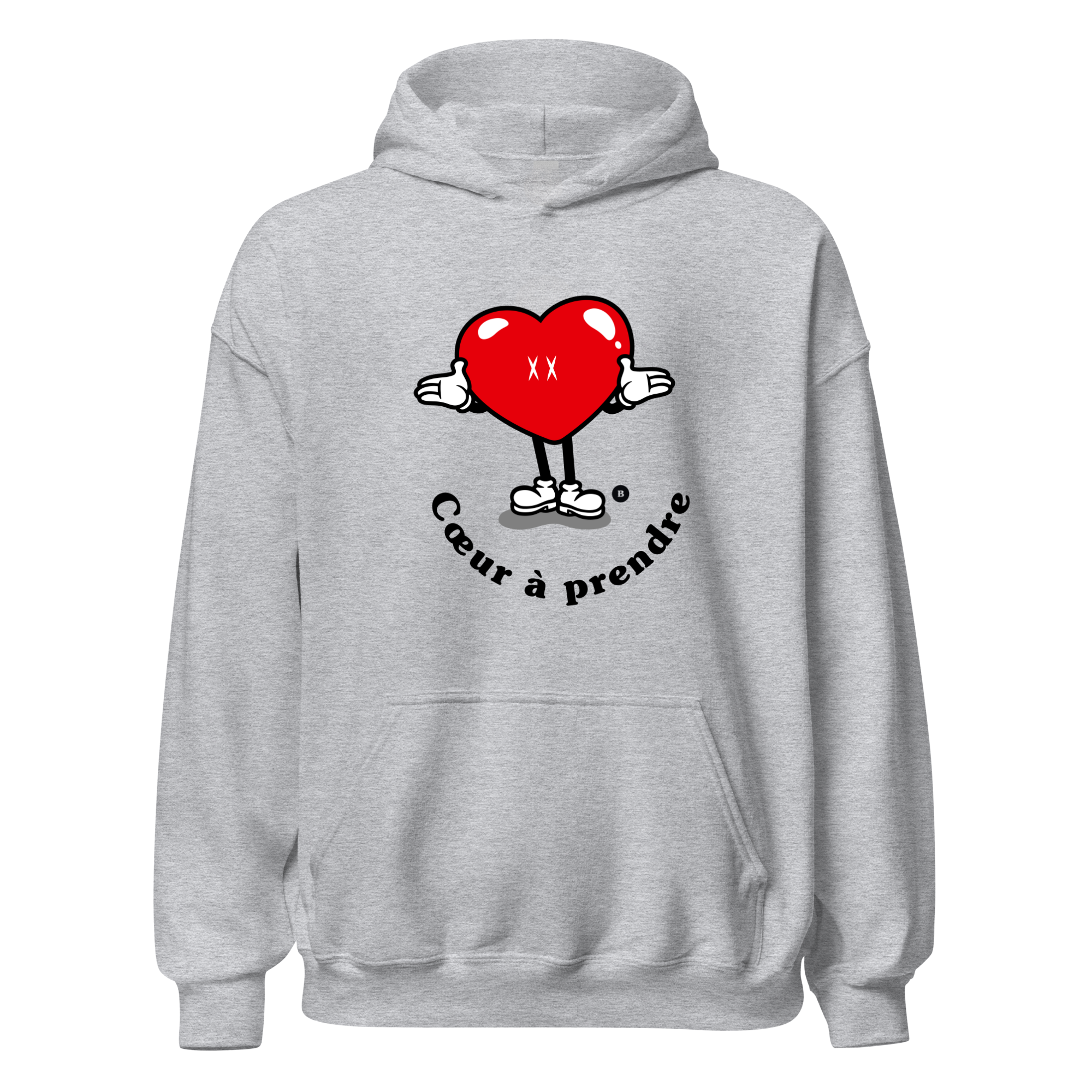 Hoodie "Coeur à prendre"