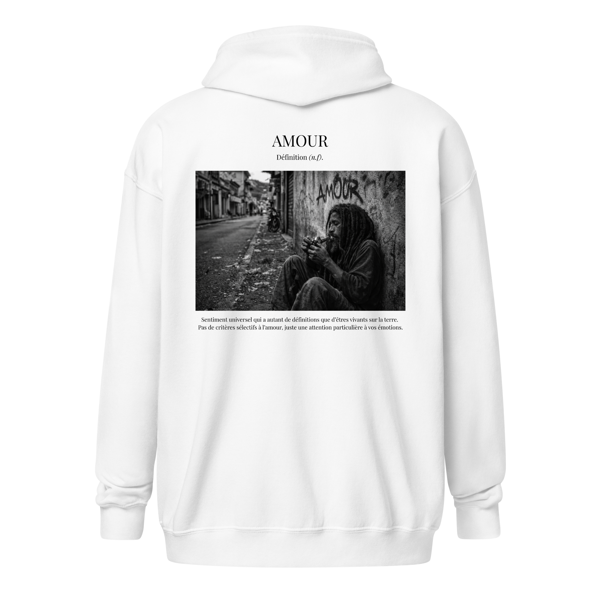 Hoodie Zip "Addiction”