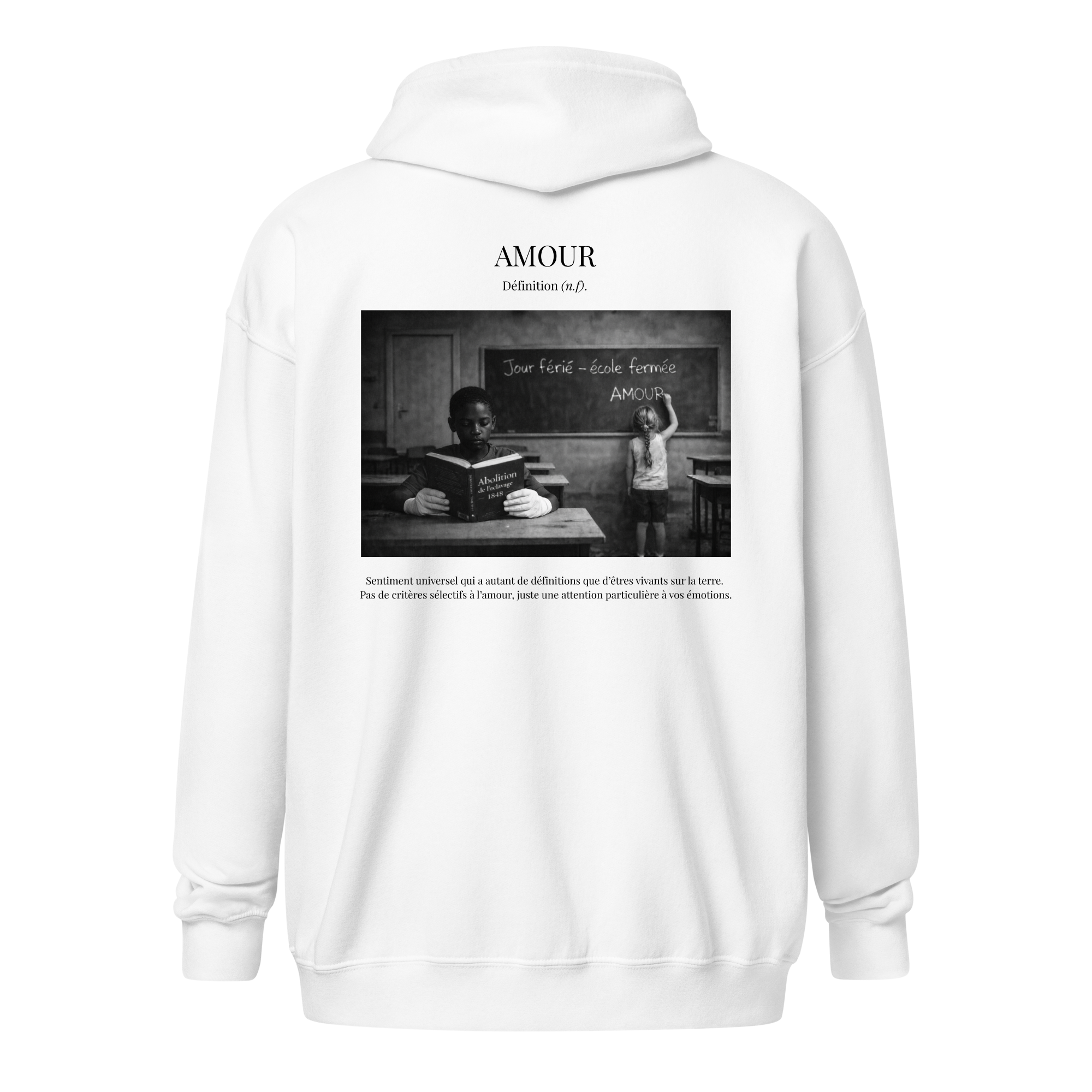 Hoodie Zip "Abolition”