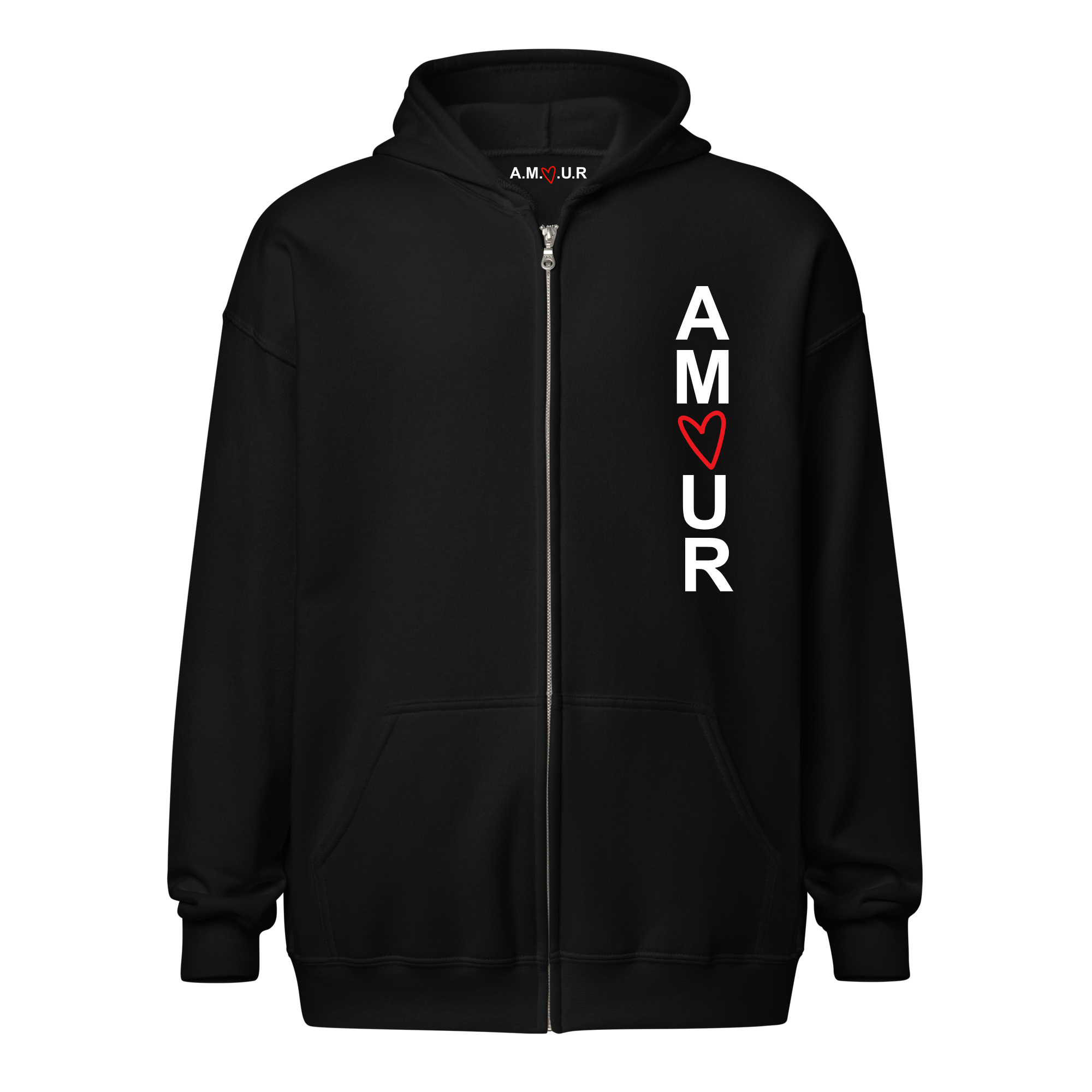 Hoodie Zip "Amour n°3"