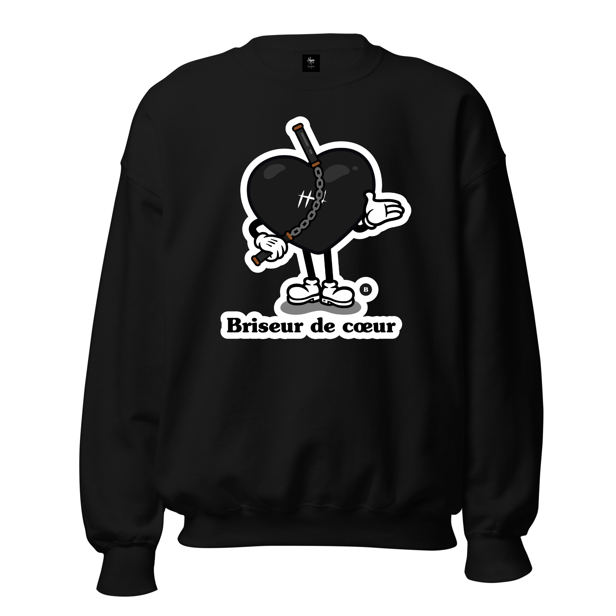Sweat "Briseur de coeur"