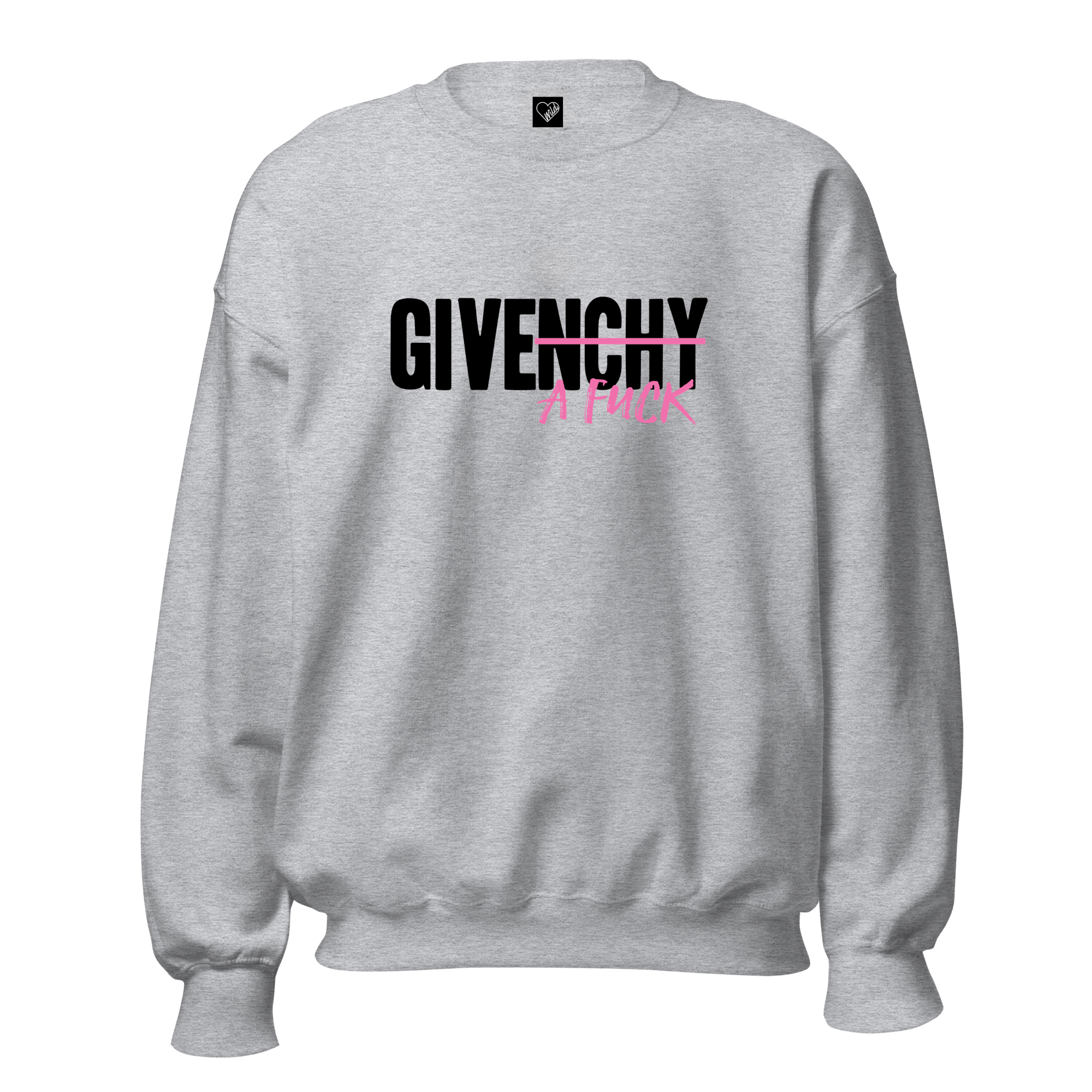 Sweat "Give a fuck" pink