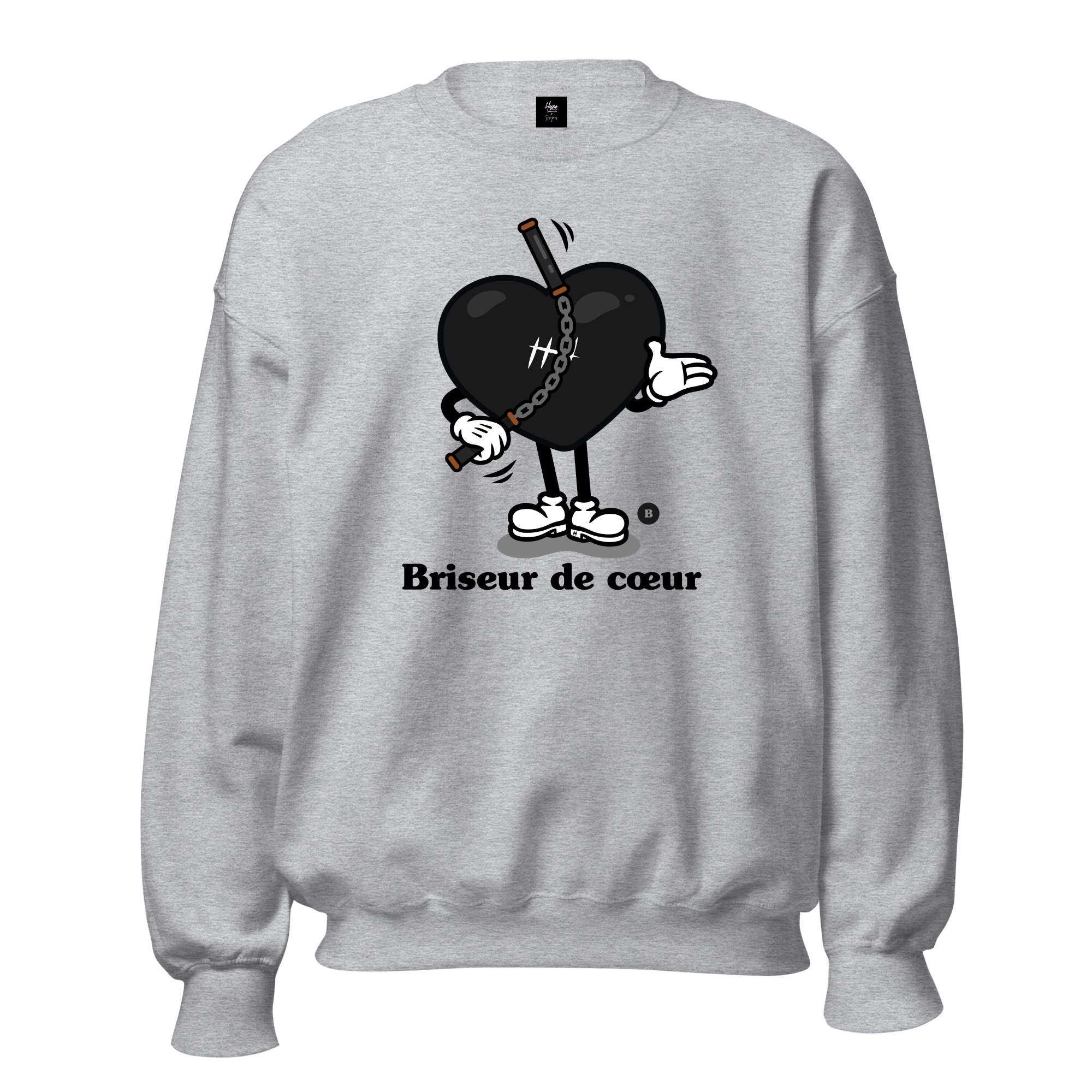 Sweat "Briseur de coeur"