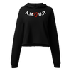 Hoodie Crop Top "Amour n°6"
