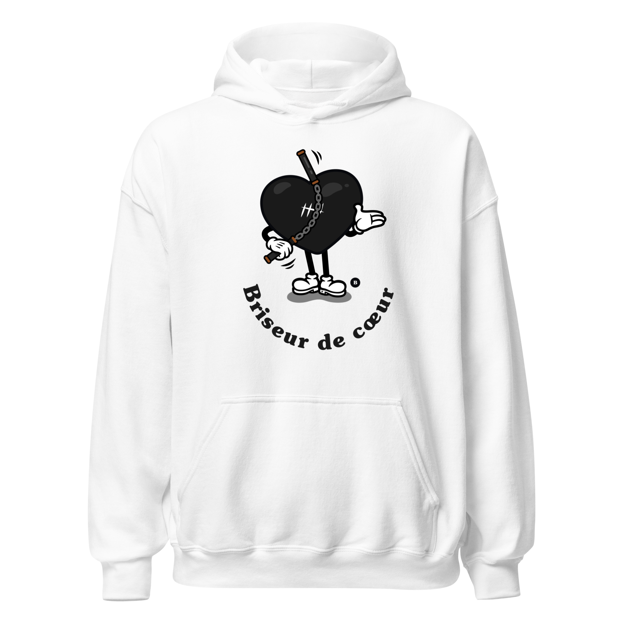 Hoodie "Briseur de coeur"